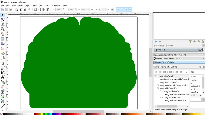 Creating a Custom Shape With Inkscape