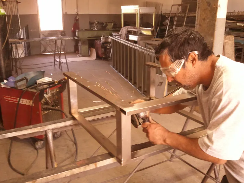 The BuildersBot Stainless Steel Frame