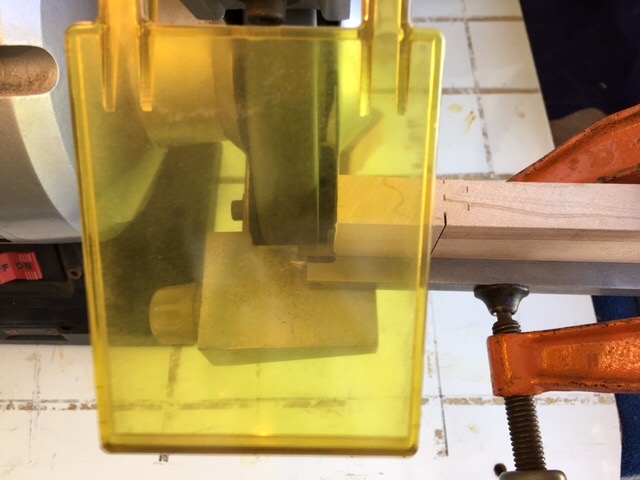 Marking and Grinding to Place the Carbide Insert Flush With the Top of the SS