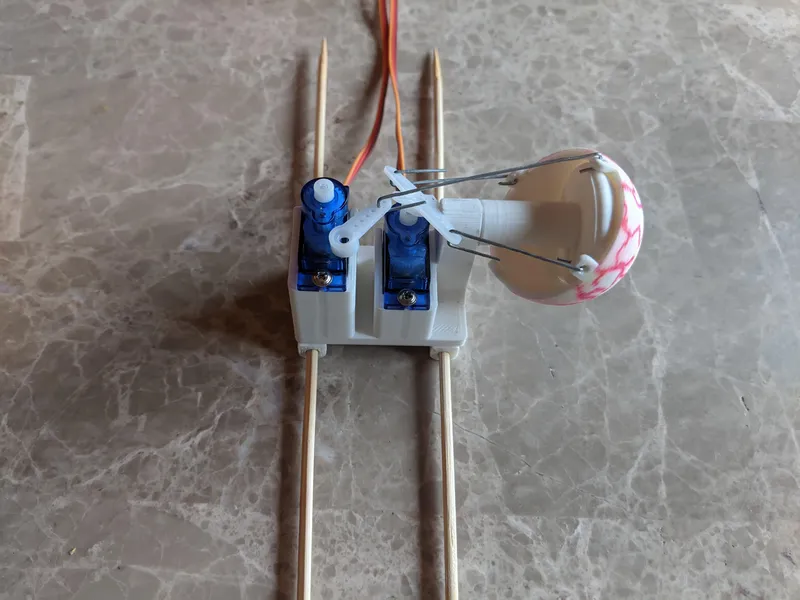 Assemble the Eye Mechanism