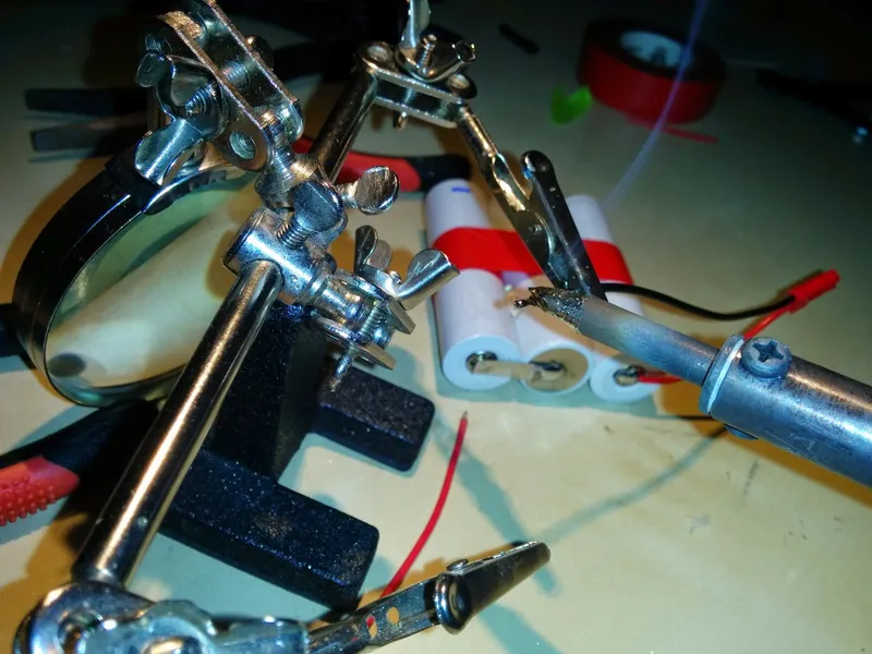 Solder the JST Connector