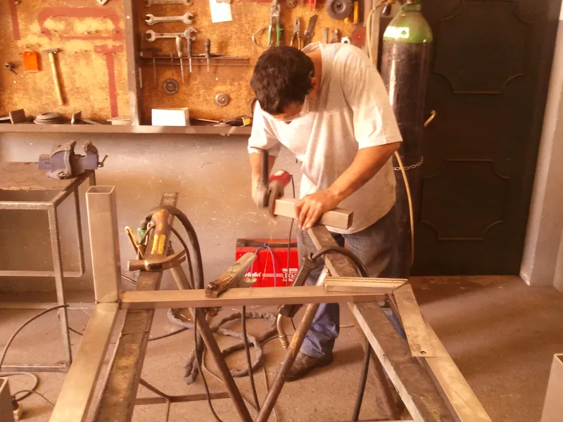 The BuildersBot Stainless Steel Frame