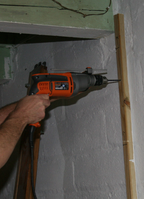 Putting in the Uprights