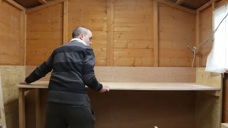 Fit the Work Surface in Place