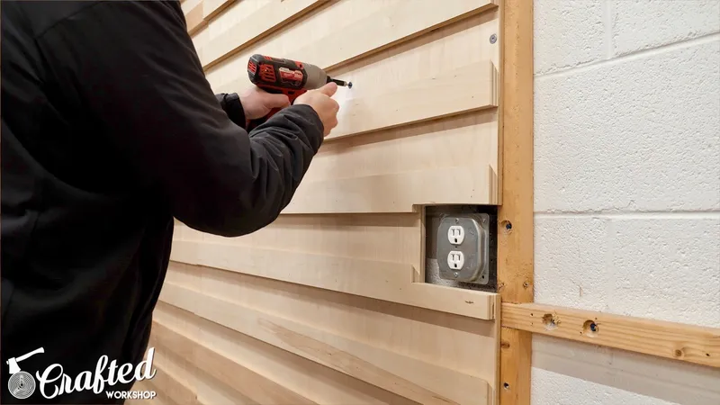 Attach Panels to the Wall