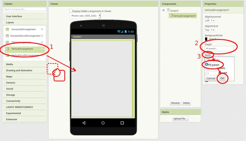 Vertical Arrangement