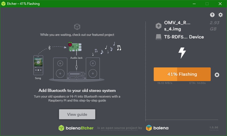 Preparing the SD Card