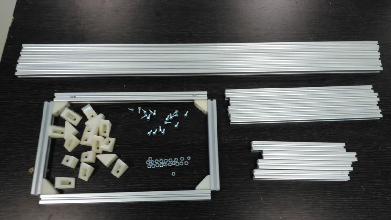 The 20x20 Aluminum Slot Profile Frame