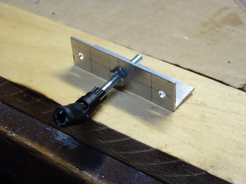 Cutting and Mounting Eye Brackets