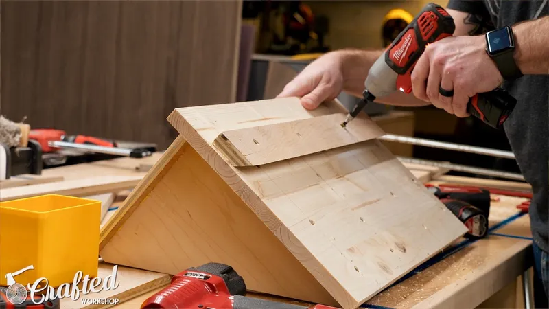 The French Cleat Clamp Rack: Attach French Cleat & Load It With Clamps