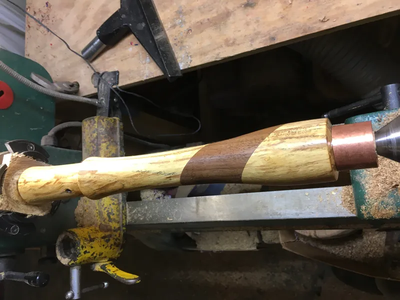 Turn Handle to Desired Shape