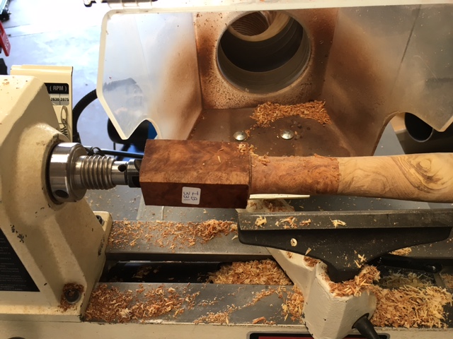 Finish Turning the Spindle and Applying CA Glue for the Finish. Polishing With EEE Ultra Shine