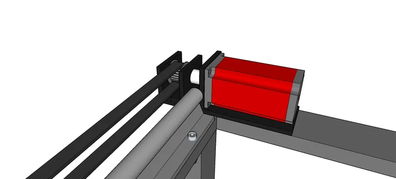 Stepper Motor Installation - Red Theme