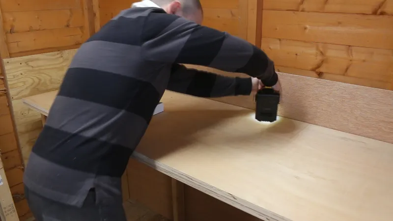 Fit the Work Surface in Place