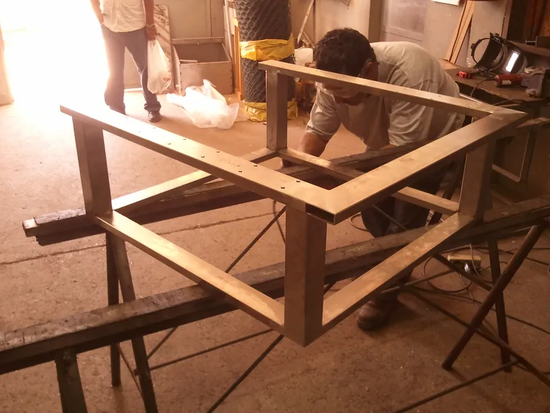 The BuildersBot Stainless Steel Frame