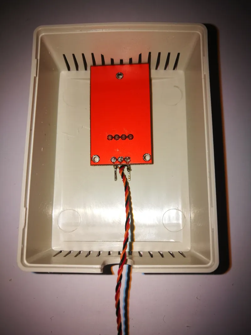 Make a Cut Out on the Case for the DHT22