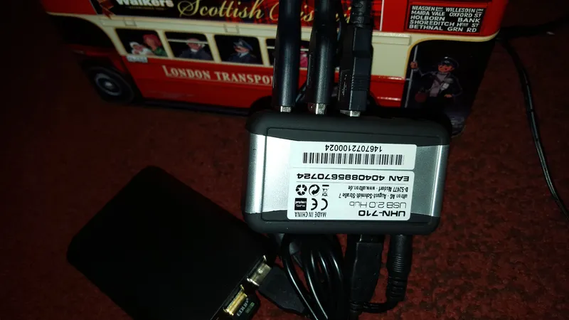 Plug All Hard Drives Into the Powered USB Hub