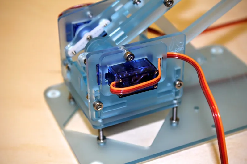 Attach to Base, Add Left Forearm