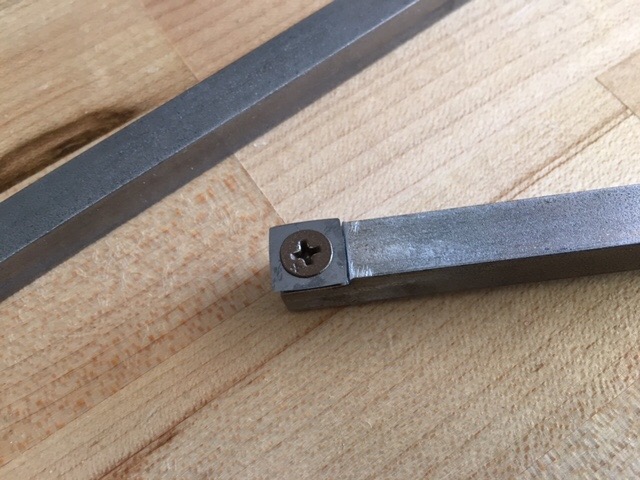 Marking and Grinding to Place the Carbide Insert Flush With the Top of the SS