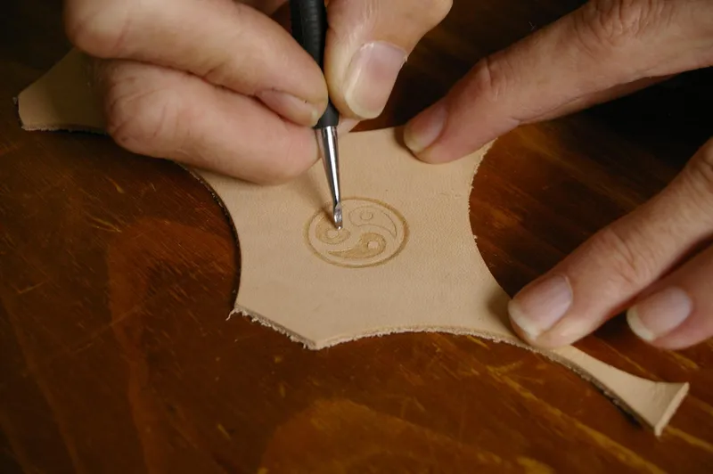 "Carving" the Leather
