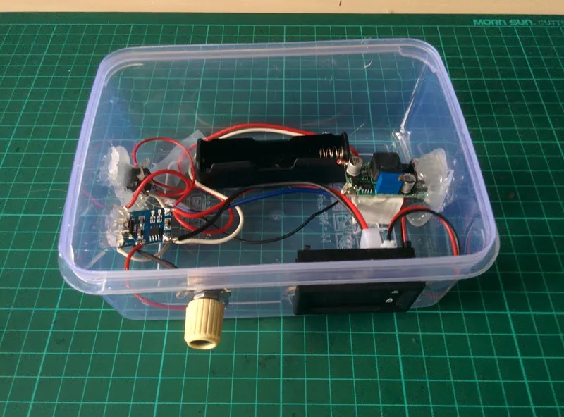 Fix the Circuit in to the Enclosure