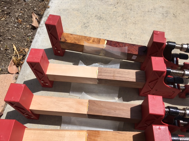 Gluing the Wood Together