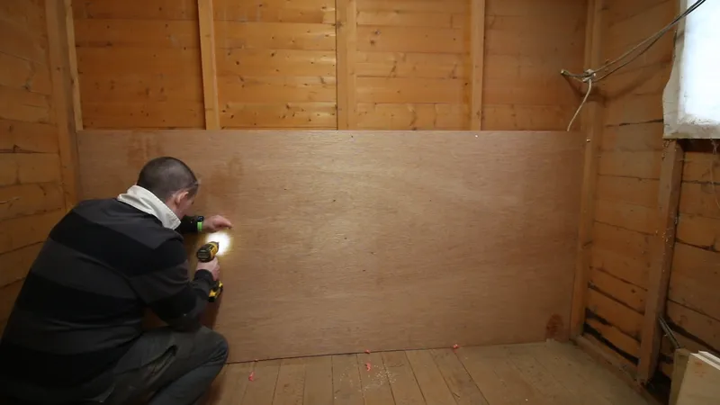 Boxing in the Back of the Workshop