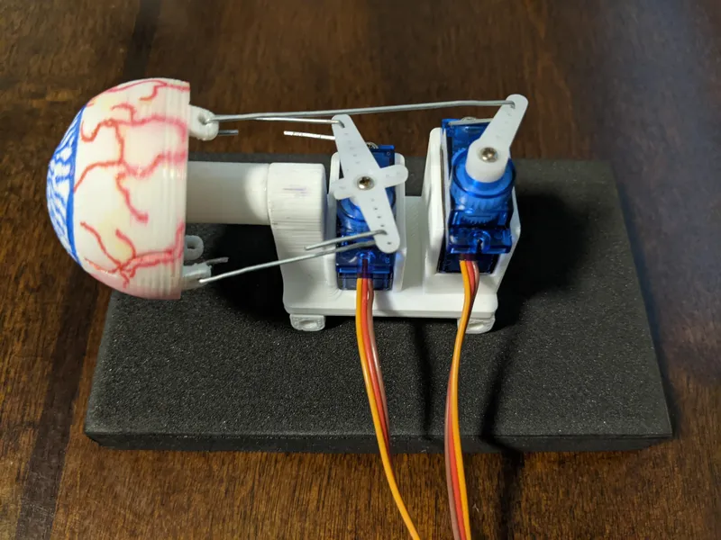 Home Your Servos and Finish the Eye Mechanism