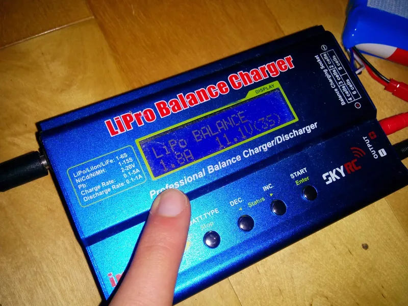 Charge the Battery Pack