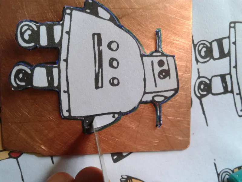 Masking by Using Permanent Marker