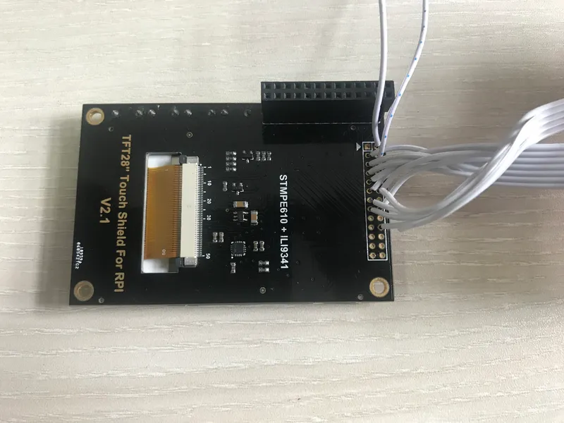 Connecting Button Pad to TFT