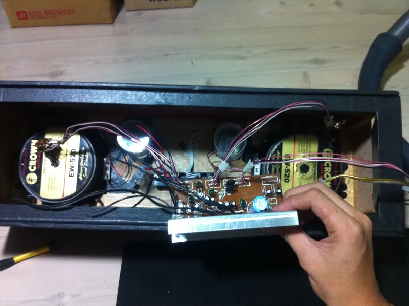 Assembling the Boombox