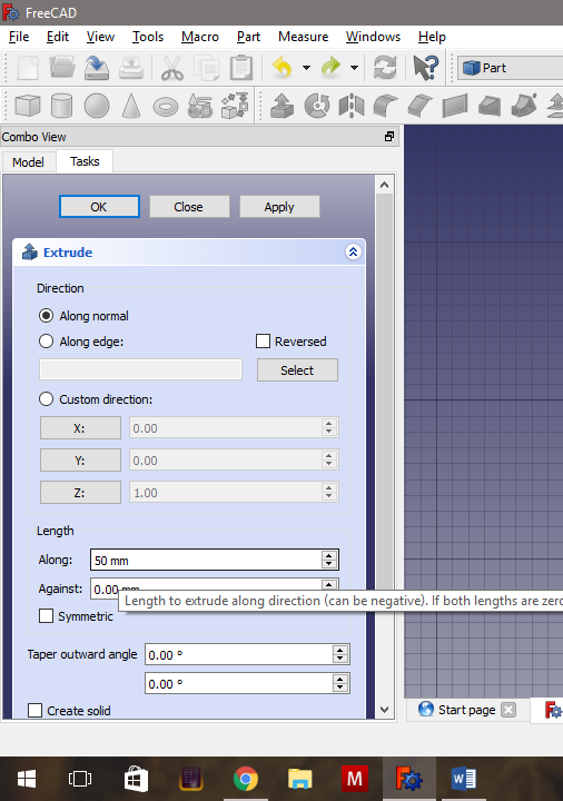 Extrude the Hexagons