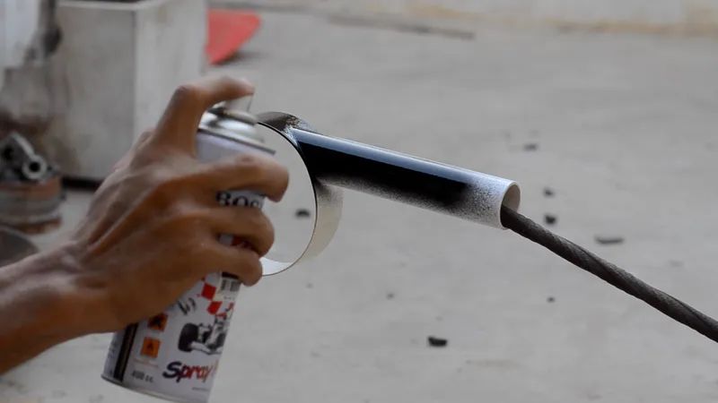 Painting the Impeller Housing