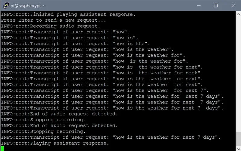 Testing Google Assistant