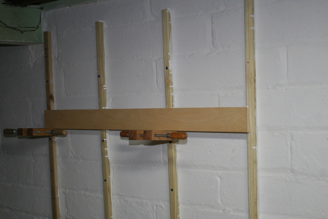 Putting in the Uprights