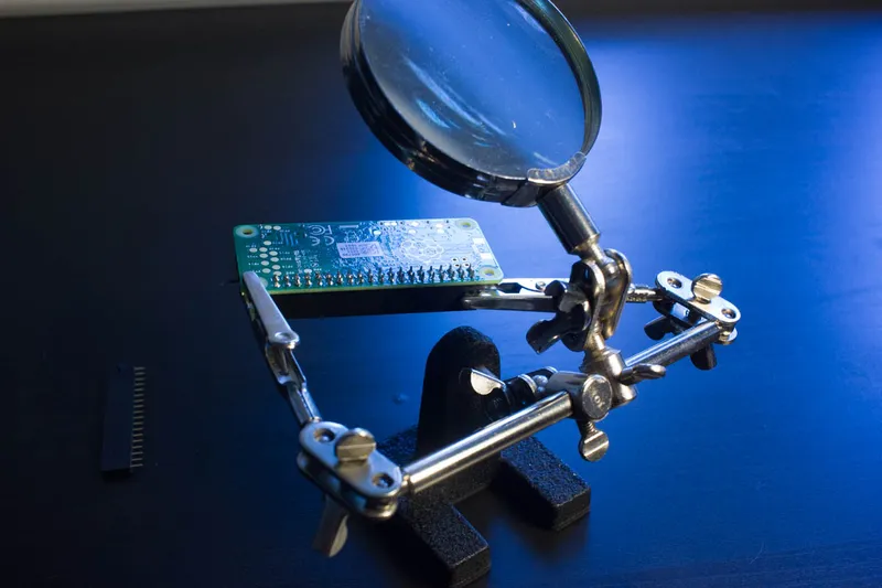 Add Headers to the Pi Zero (optional)