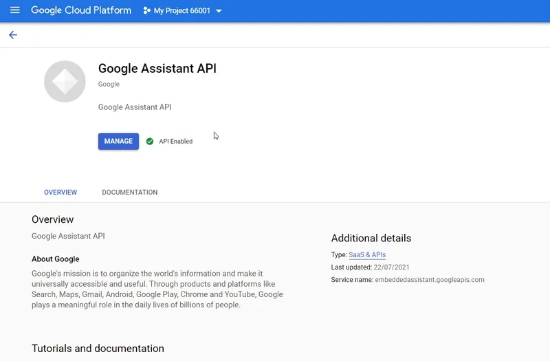 Setting Up Google Assistant