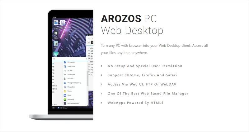 Install ArozOS