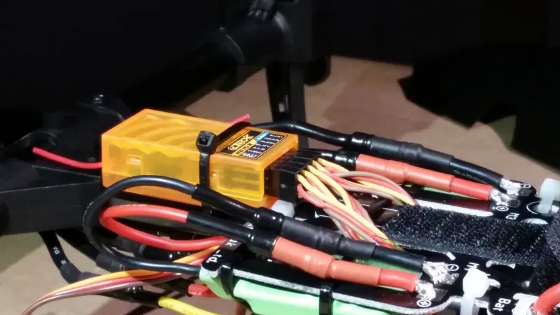 Connect the Radio Receiver to the Flight Controller