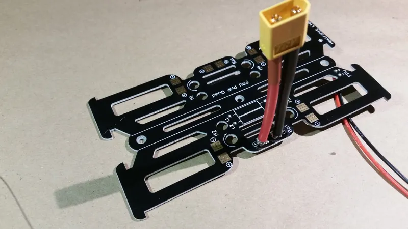 Solder the Battery Connector to the Power Distribution Board