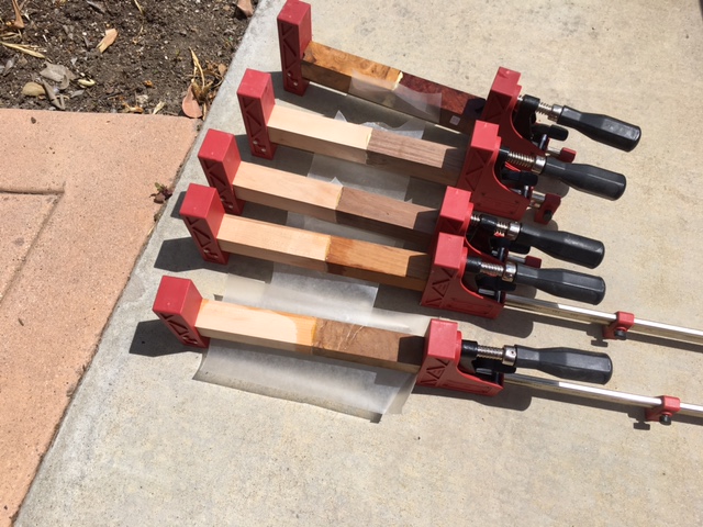 Gluing the Wood Together