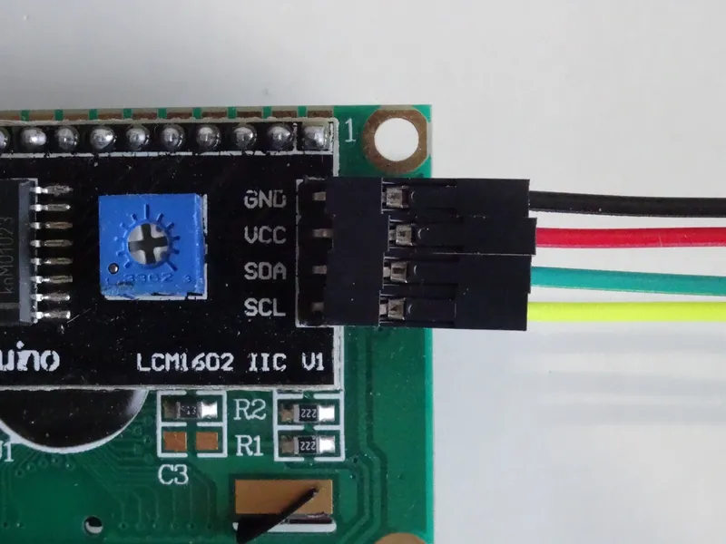 Connect the LCD Module to the Arduino