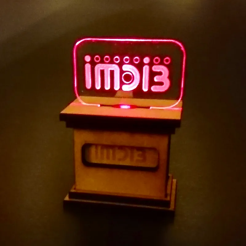 The Finished Display