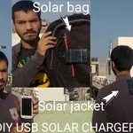 DIY SOLAR JACKET(Usb Phone Charger)