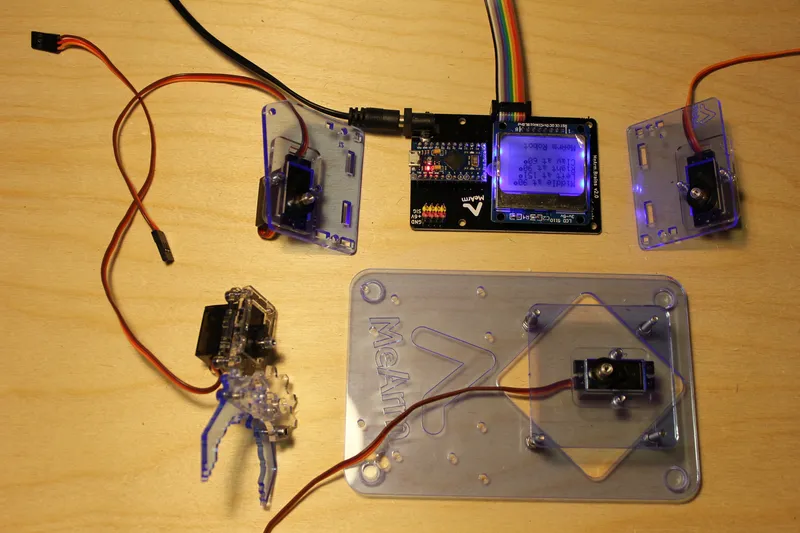 Calibrate All the Servos! Step One Claw