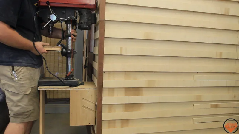 Loading Up the Wall & Shelving