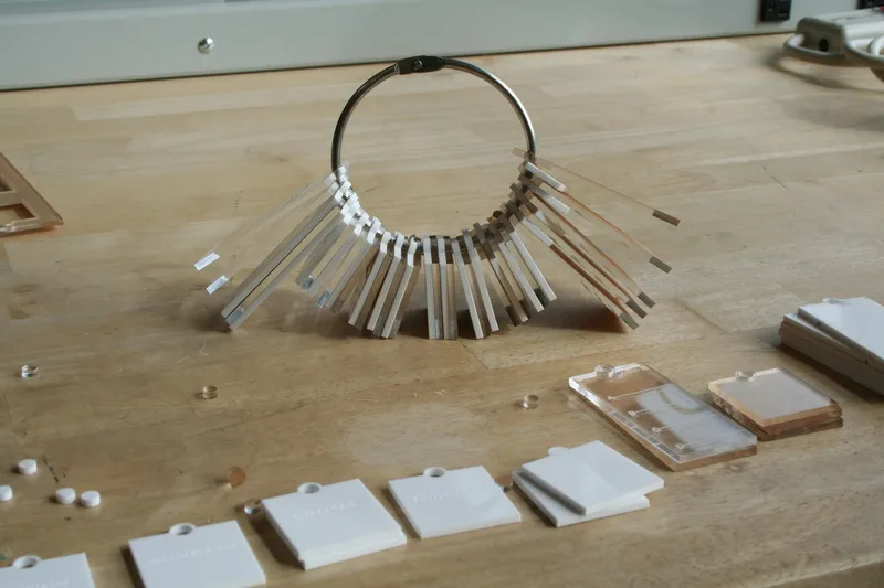 Making the Swatchbook