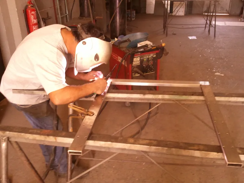 The BuildersBot Stainless Steel Frame