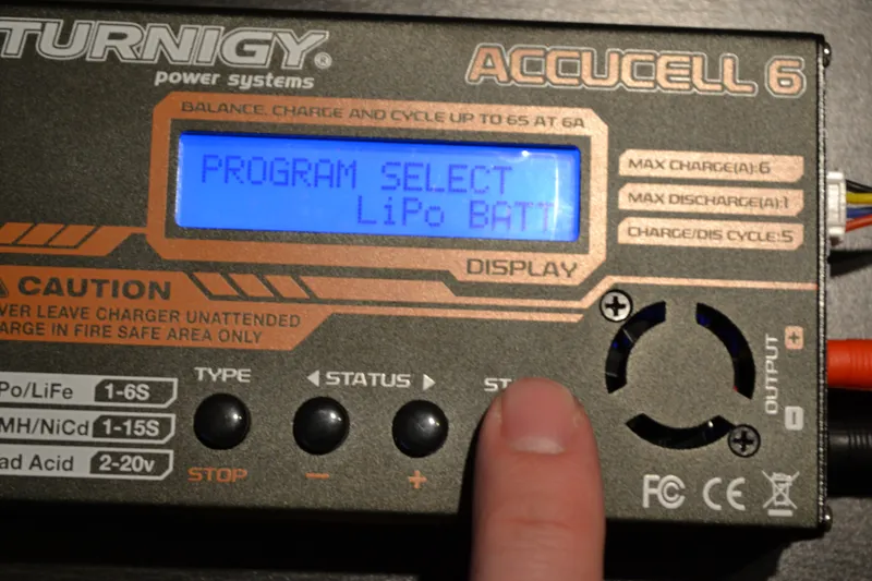 Appendix A: Charge the Battery